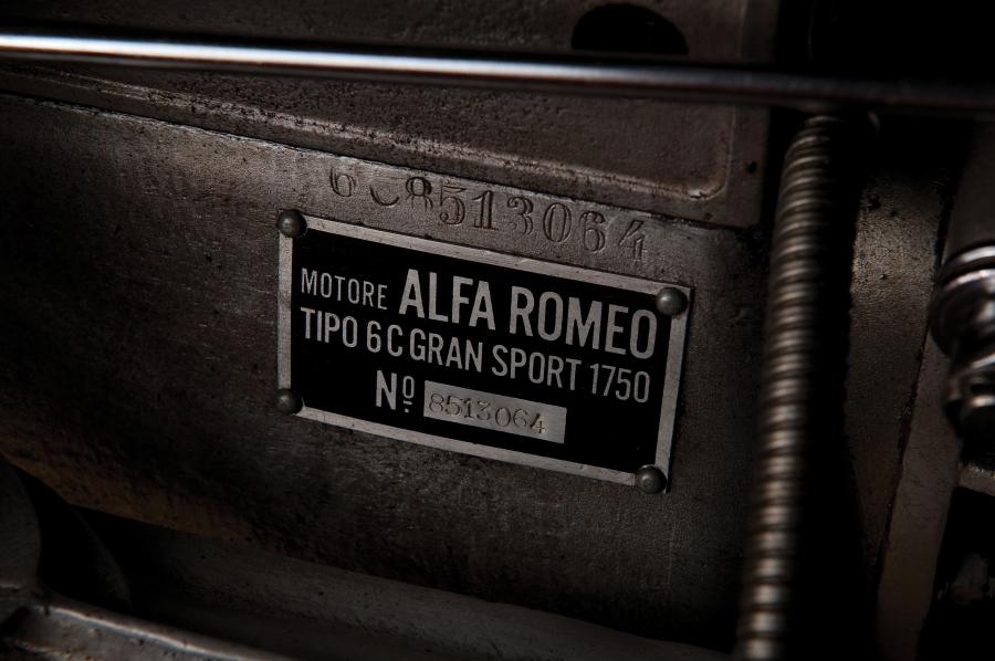 Логотип Alfa Romeo 6C 1750 GS Parigi 1929 года  (фото 18 из 46)